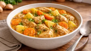 Gulasz drobiowy z ziemniakami – prosty przepis na sycący obiad jednogarnkowy