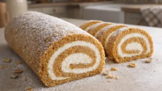 Rolada marchewkowa – prosty przepis na wilgotny deser z kremem