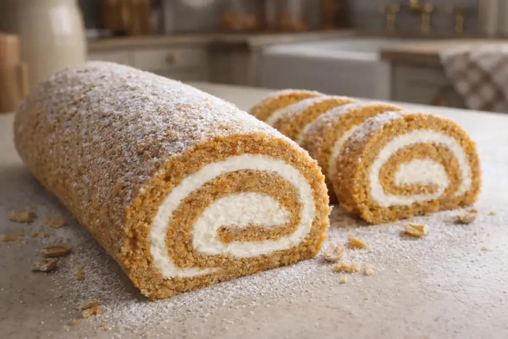 Rolada marchewkowa – prosty przepis na wilgotny deser z kremem