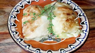 Ukraińskie gołąbki z surowymi ziemniakami i mięsem