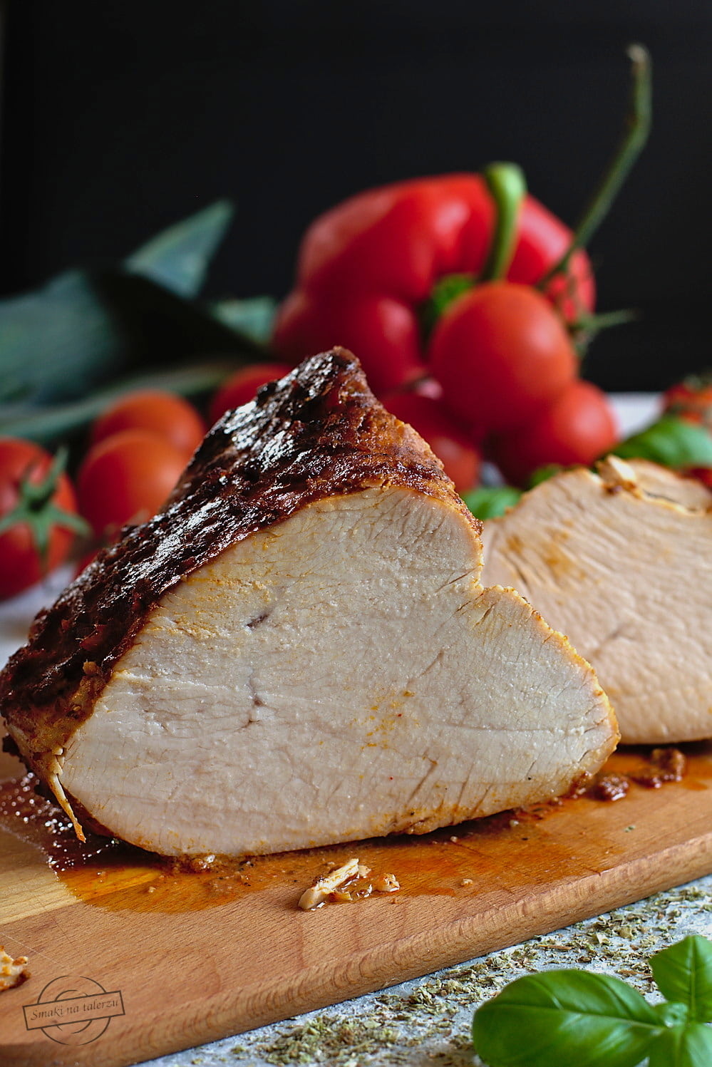 Pieczony filet z indyka