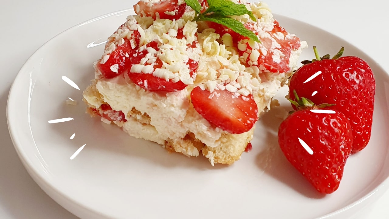 Tiramisu Truskawkowe