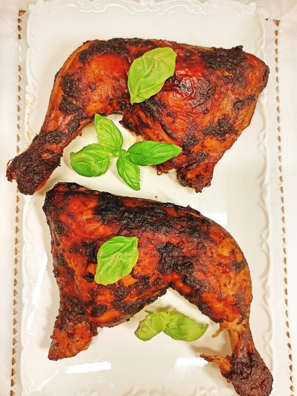 Kurczak Marynowany W Sosie Barbecue