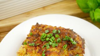 Żebroczka – śląska zapiekanka z ziemniaków i ryżu