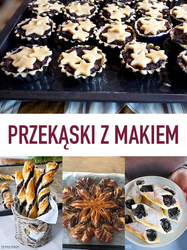 Przekąski z makiem