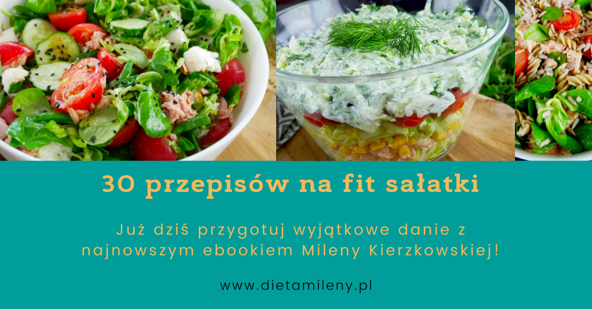 30 przepisów na fit sałatki