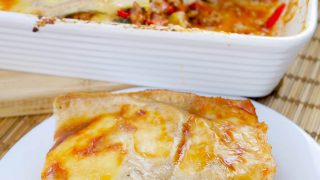 Dietetyczna lasagne z cukinią