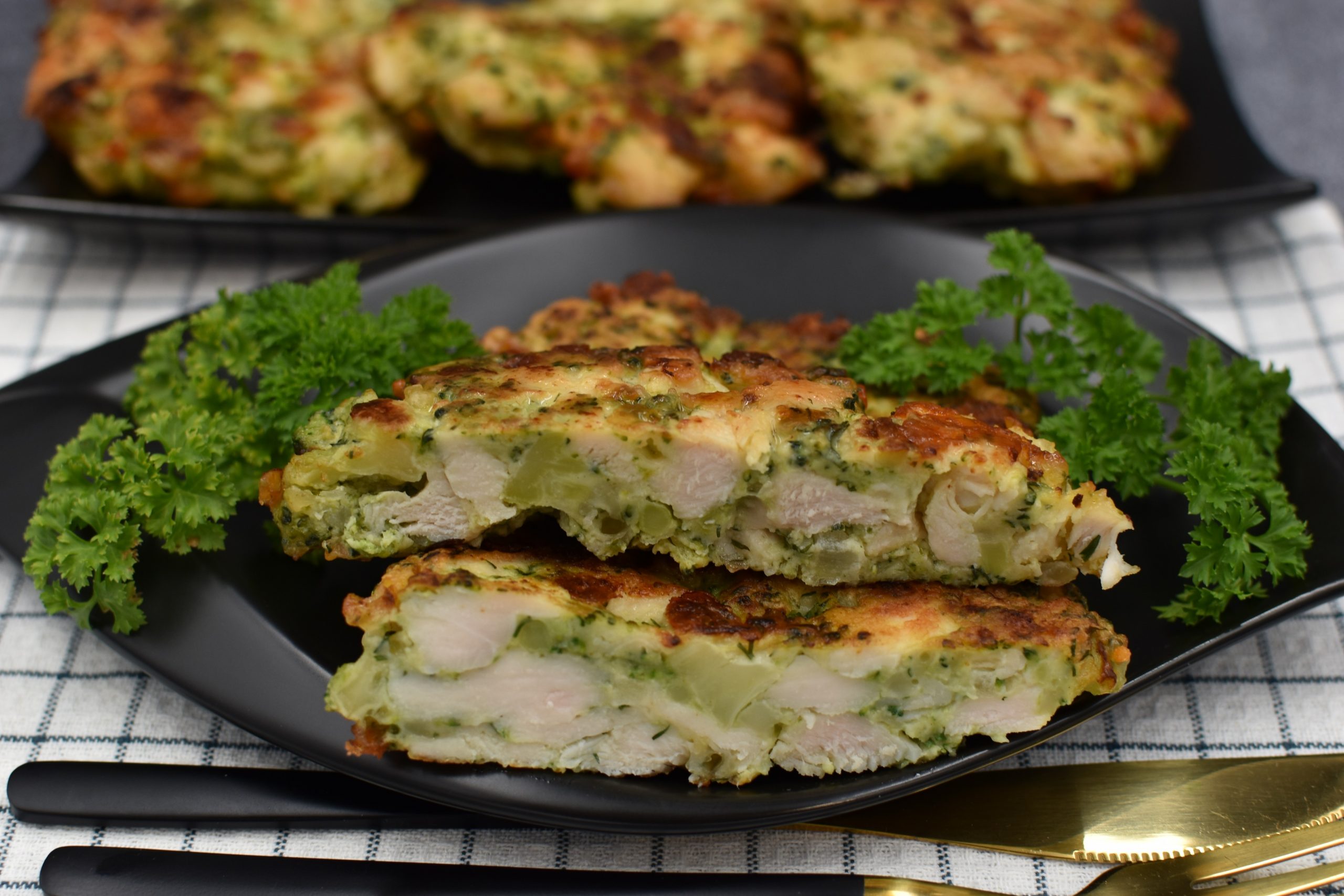 Kotlety drobiowe brokułowa pokusa