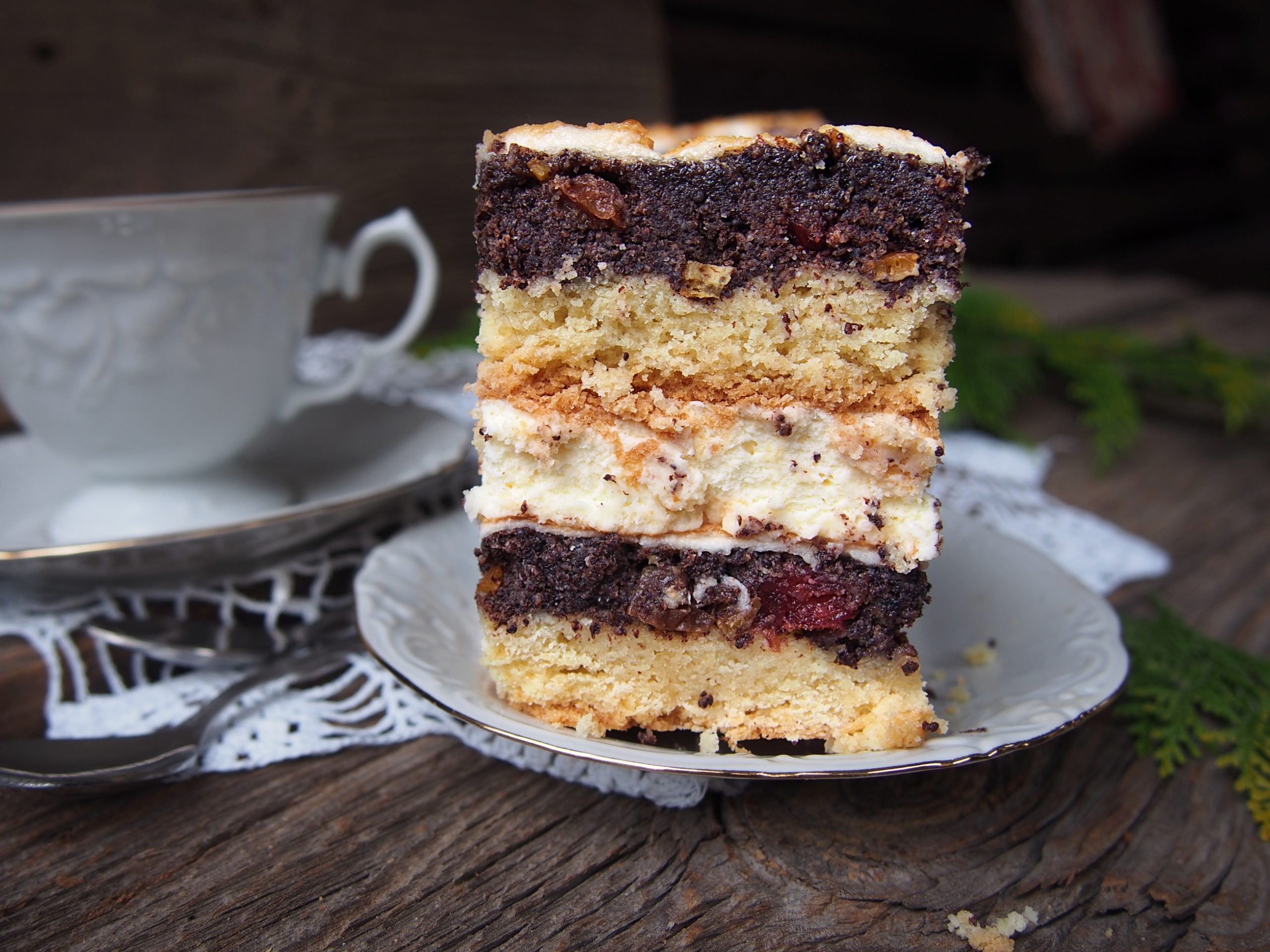 Makowiec śmietankowy