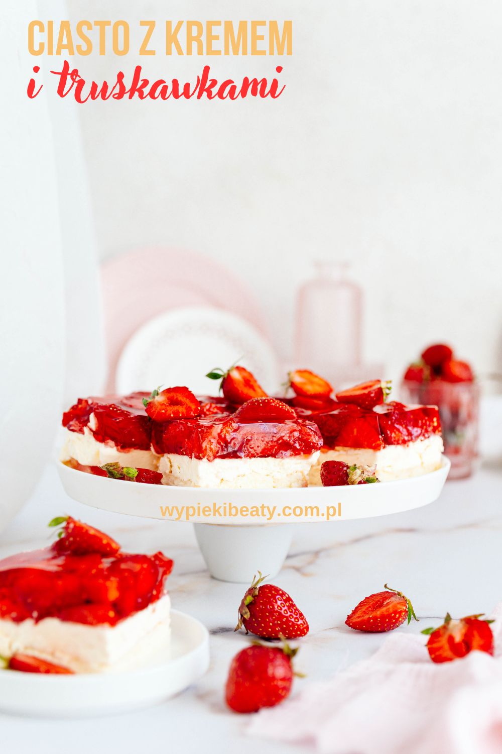 Ciasto z kremem mlecznym