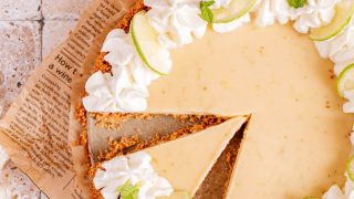 Tarta Key Lime pie