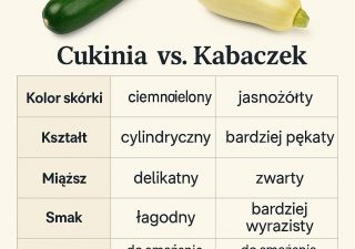 Cukinia a kabaczek – czym się różnią i jak je rozpoznać?