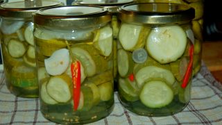 Ogórki w marynowane Sweet Chili, przetwory
