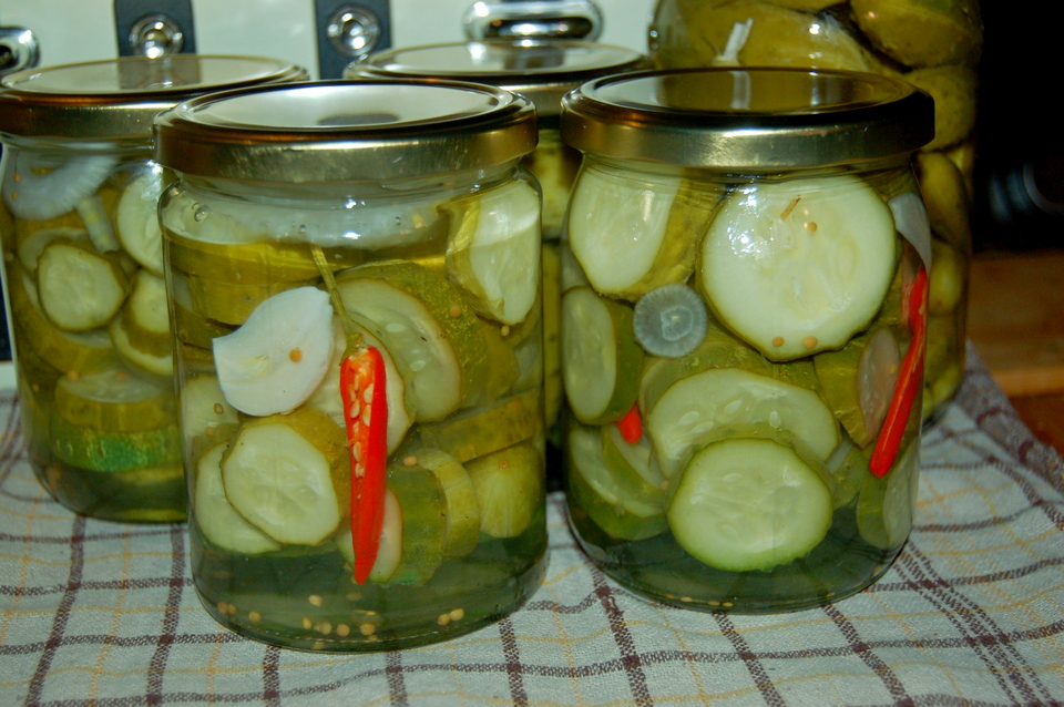 Ogórki w marynowane Sweet Chili, przetwory