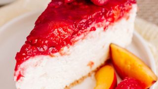 Sernik Melba bez pieczenia