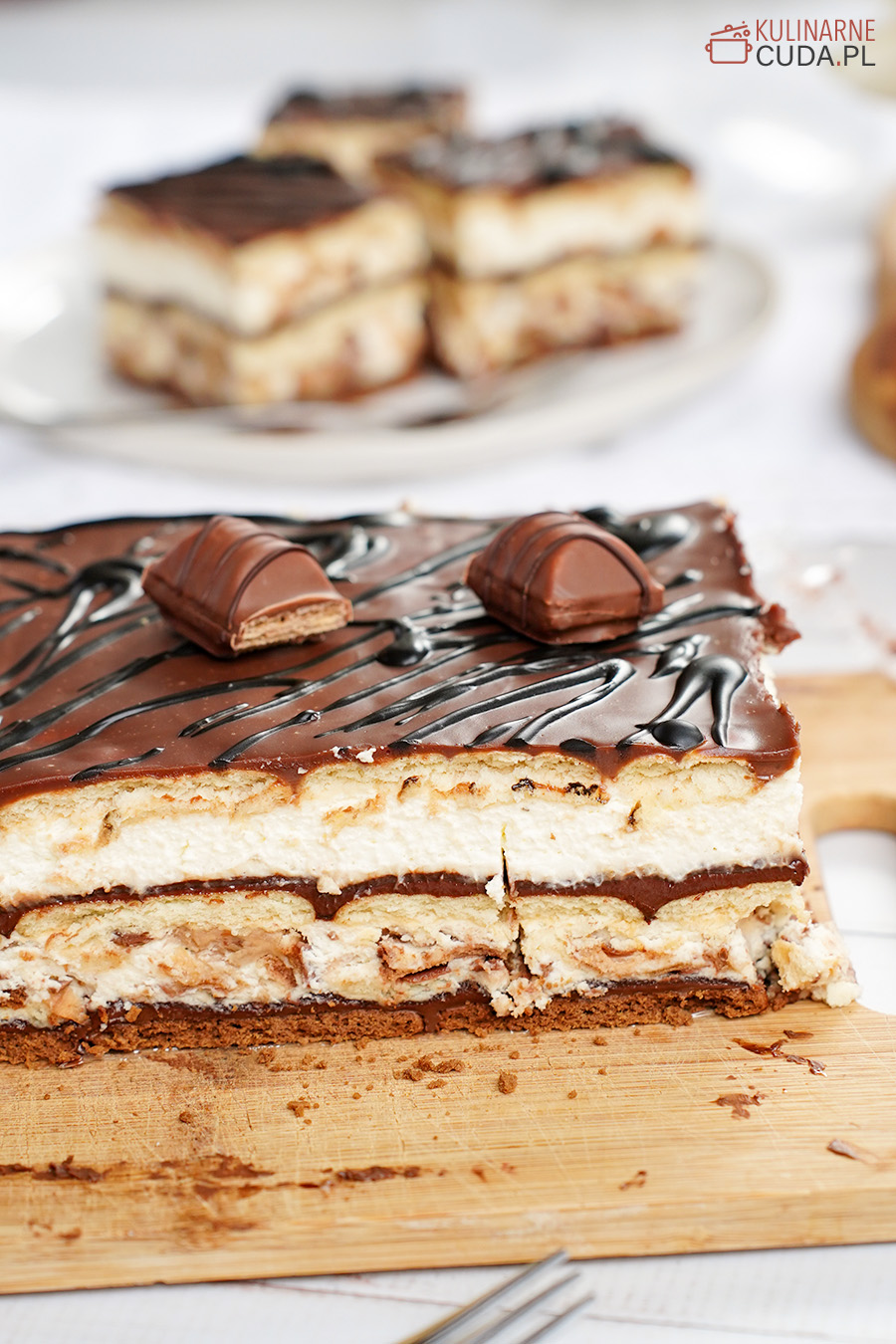 Ciasto Kinder Bueno bez pieczenia