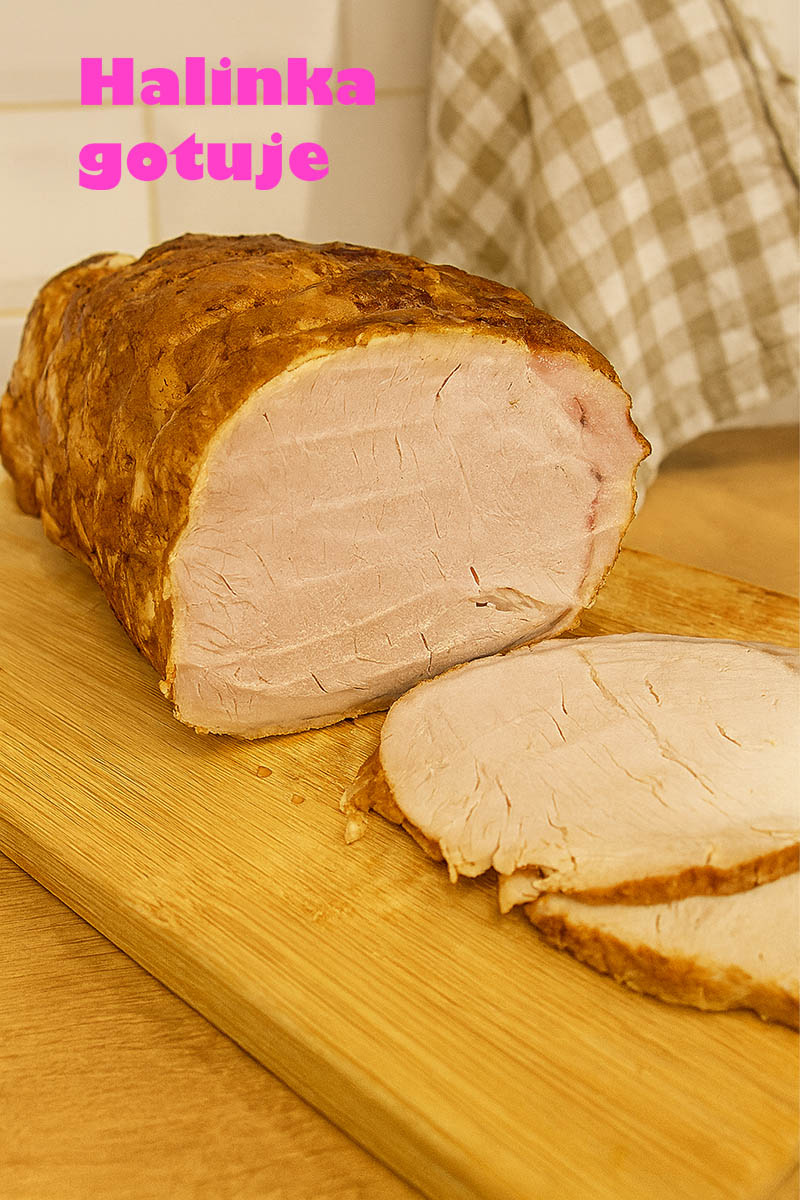 Schab pieczony w rękawie – prosty przepis Halinki