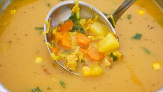 Zupa ziemniaczana z kurczakiem