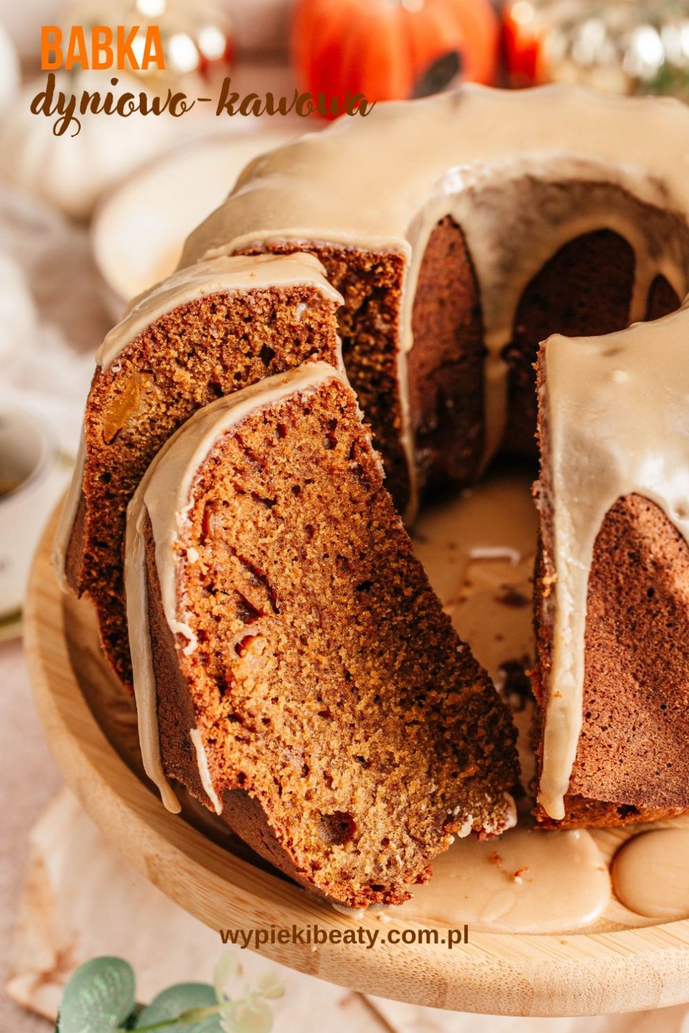 Babka dyniowo-kawowa