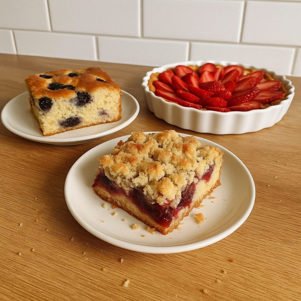 Domowe ciasta z owocami – 3 sprawdzone przepisy