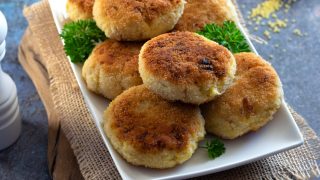 Kotlety jaglano-kalafiorowe