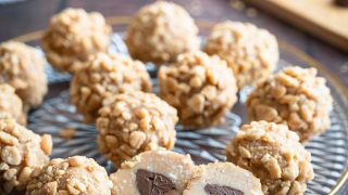 Kuleczki kawowo-biszkoptowe z nutellą