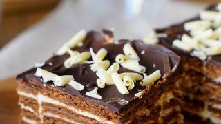 Ciasto przekładane bez pieczenia