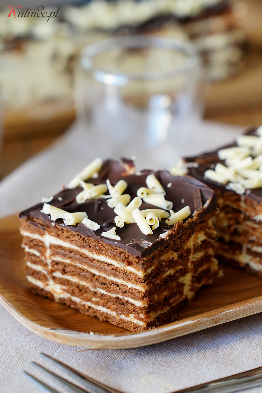 Ciasto przekładane bez pieczenia