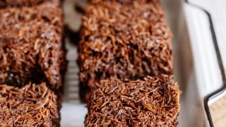 Ciasto brownie kadayif