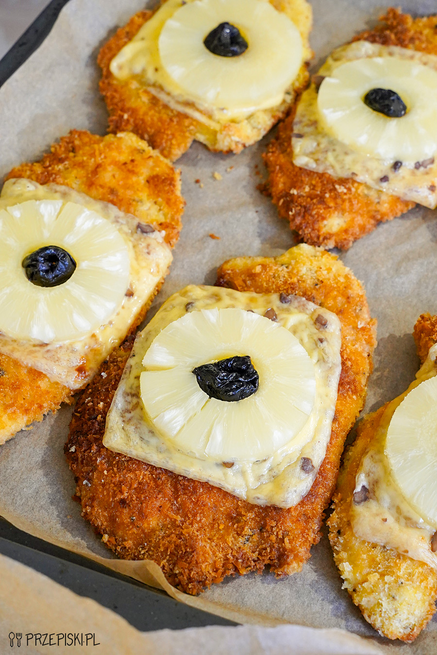 Filet z kurczaka po hawajsku