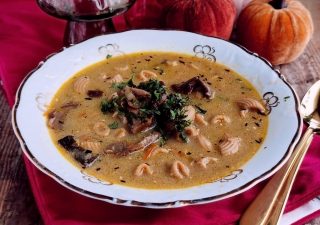 Prosta zupa grzybowa