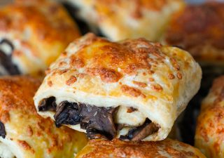 Francuskie paszteciki z pieczarkami