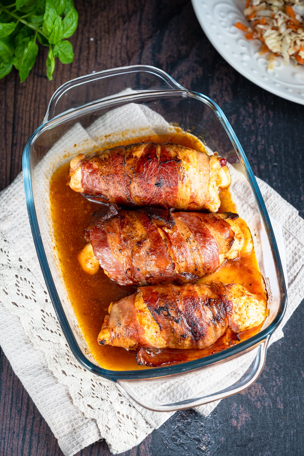 Drobiowe roladki z żurawiną i oscypkiem