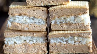 wafle kokosowo-czekoladowe