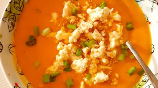 AROMATYCZNA ZUPA Z DYNI Z TAHINI