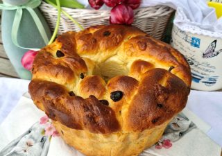 Babka drożdżowa na krupczatce