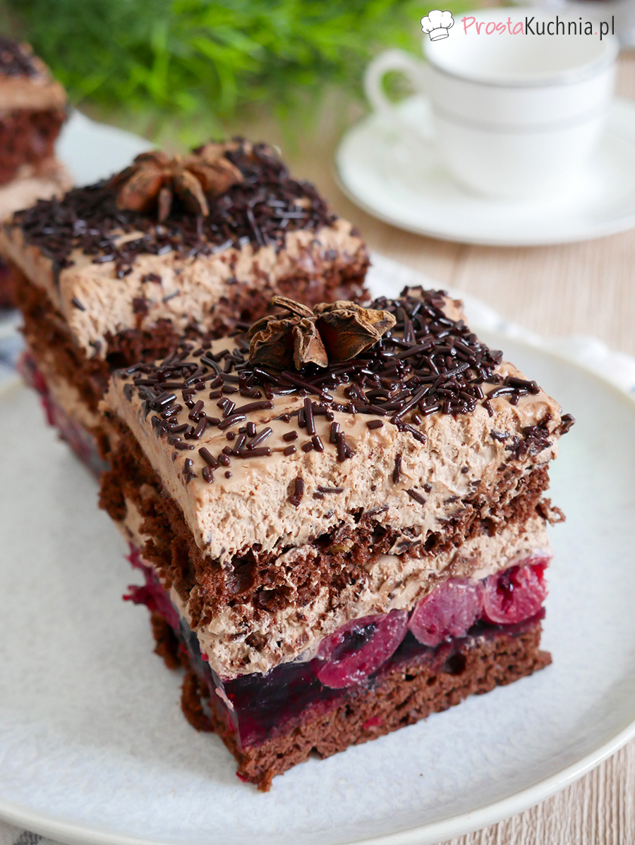 Ciasto Wiśniowa Dama