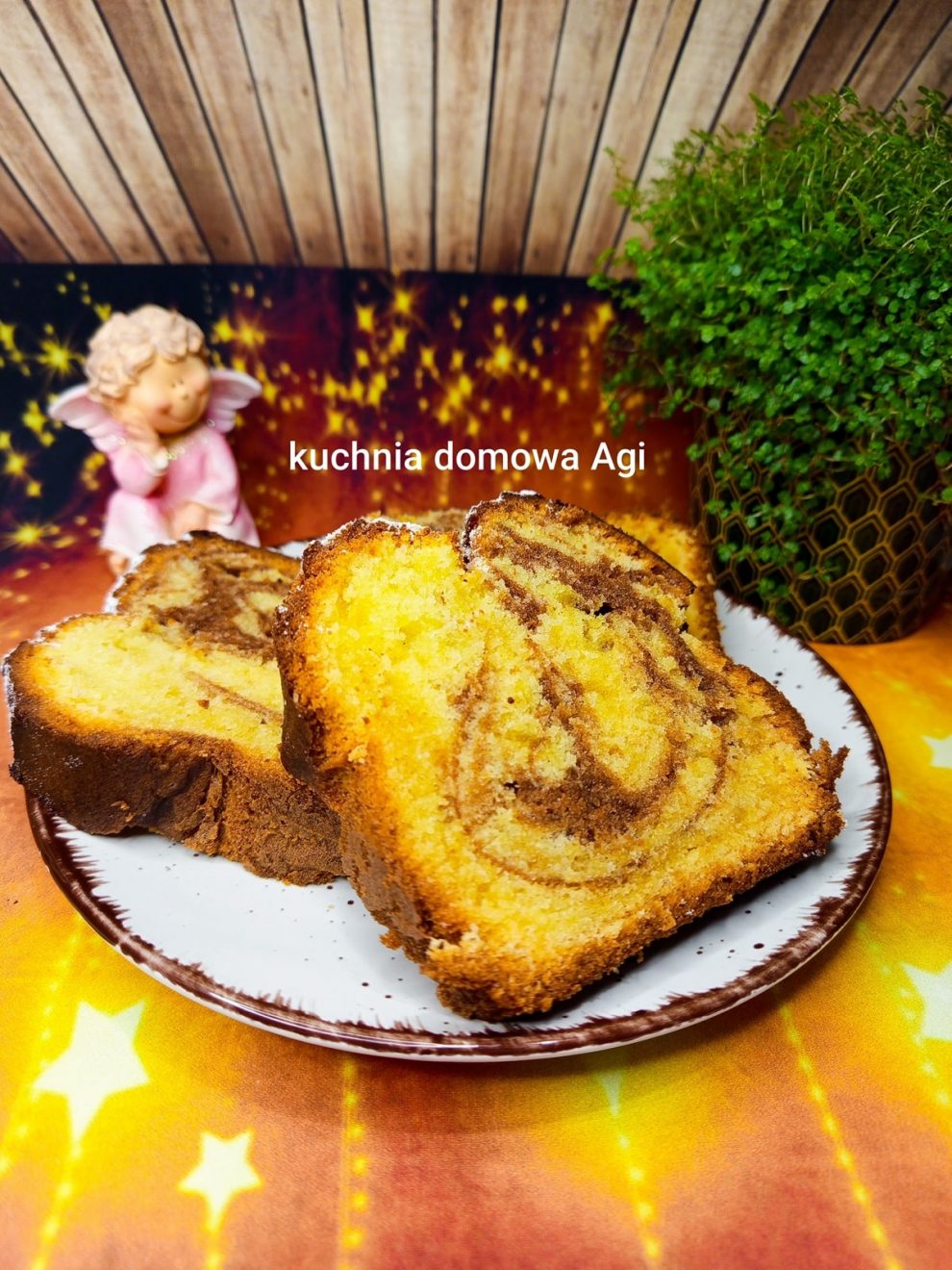 Ciasto - babka mozaika z serkiem MASCARPONE