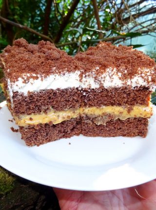 Ciasto Kajmaczek z bitą śmietaną genialne i proste