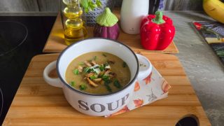 Zupa krem z pieczarek