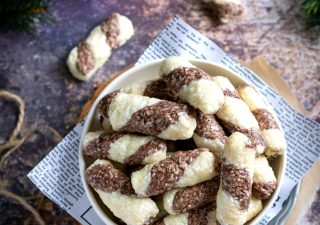 Kokosowo-kakaowe ciasteczka bez pieczenia