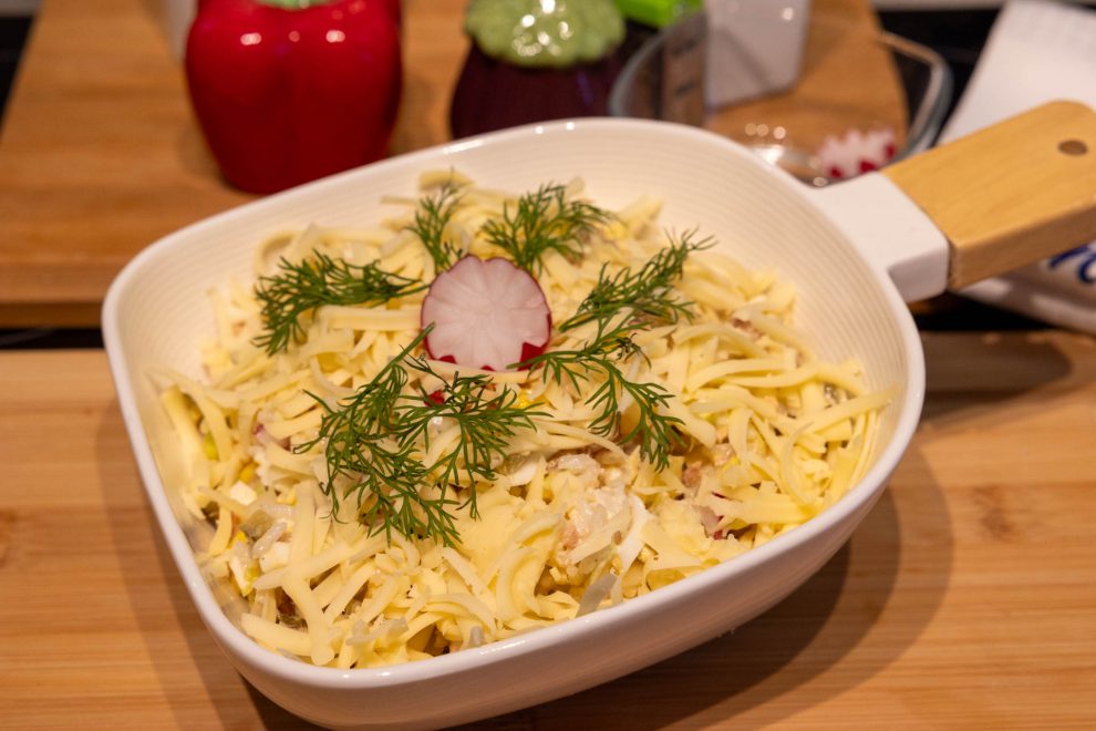 Sałatka ryżowa z tuńczykiem