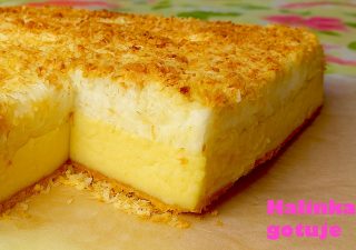 Sernik z bezą kokosową – klasyczny, domowy i bardzo smaczny