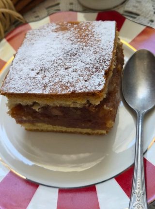 Szarlotka z galaretką