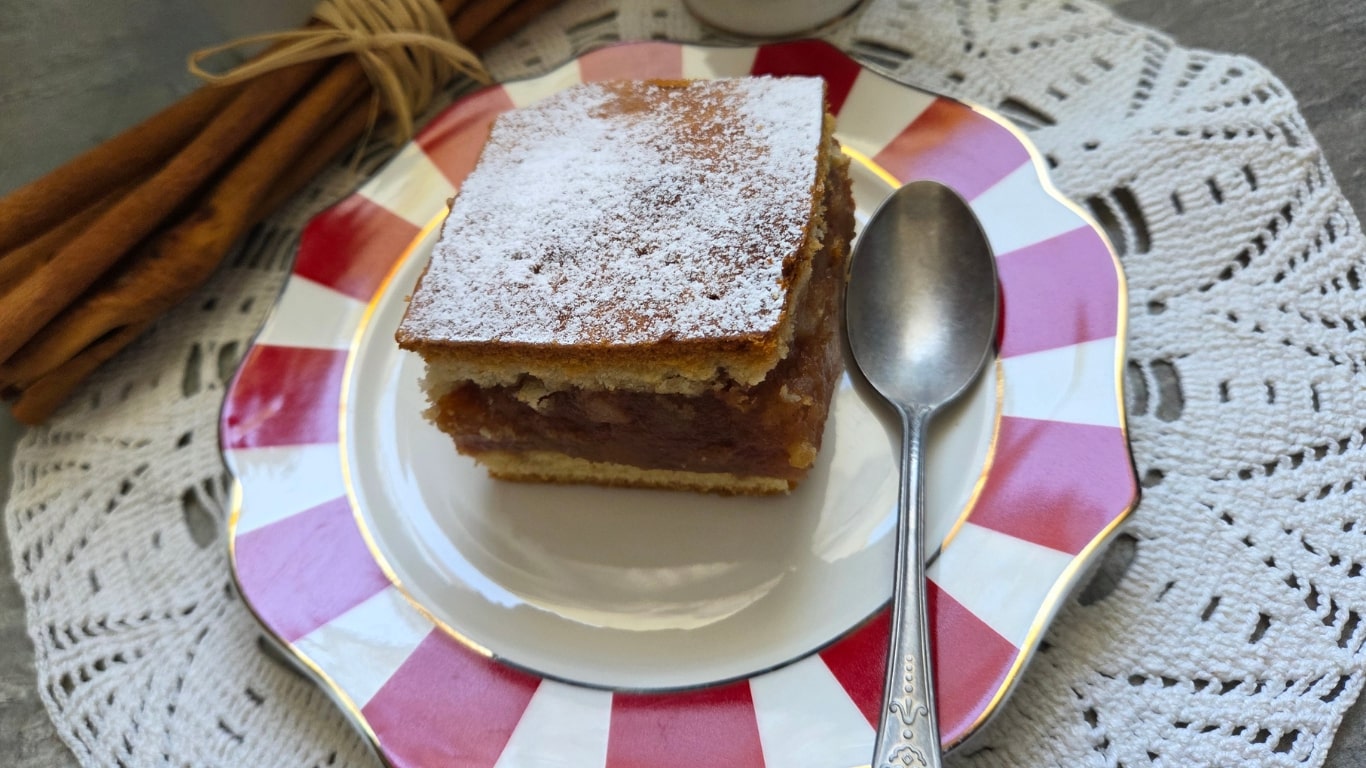 Szarlotka z galaretką