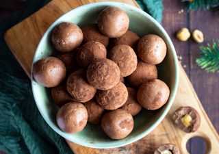 Trufle mleczne z orzechem laskowym