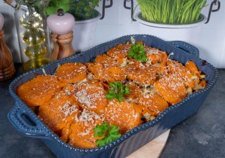 Zapiekanka ziemniaczana z batatami