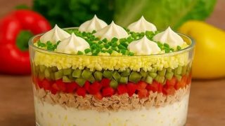 Sałatka łabędzi puch przepis