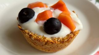 BABECZKI OWSIANE Z JOGURTEM I OWOCAMI