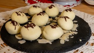 Bombki z mleka w proszku